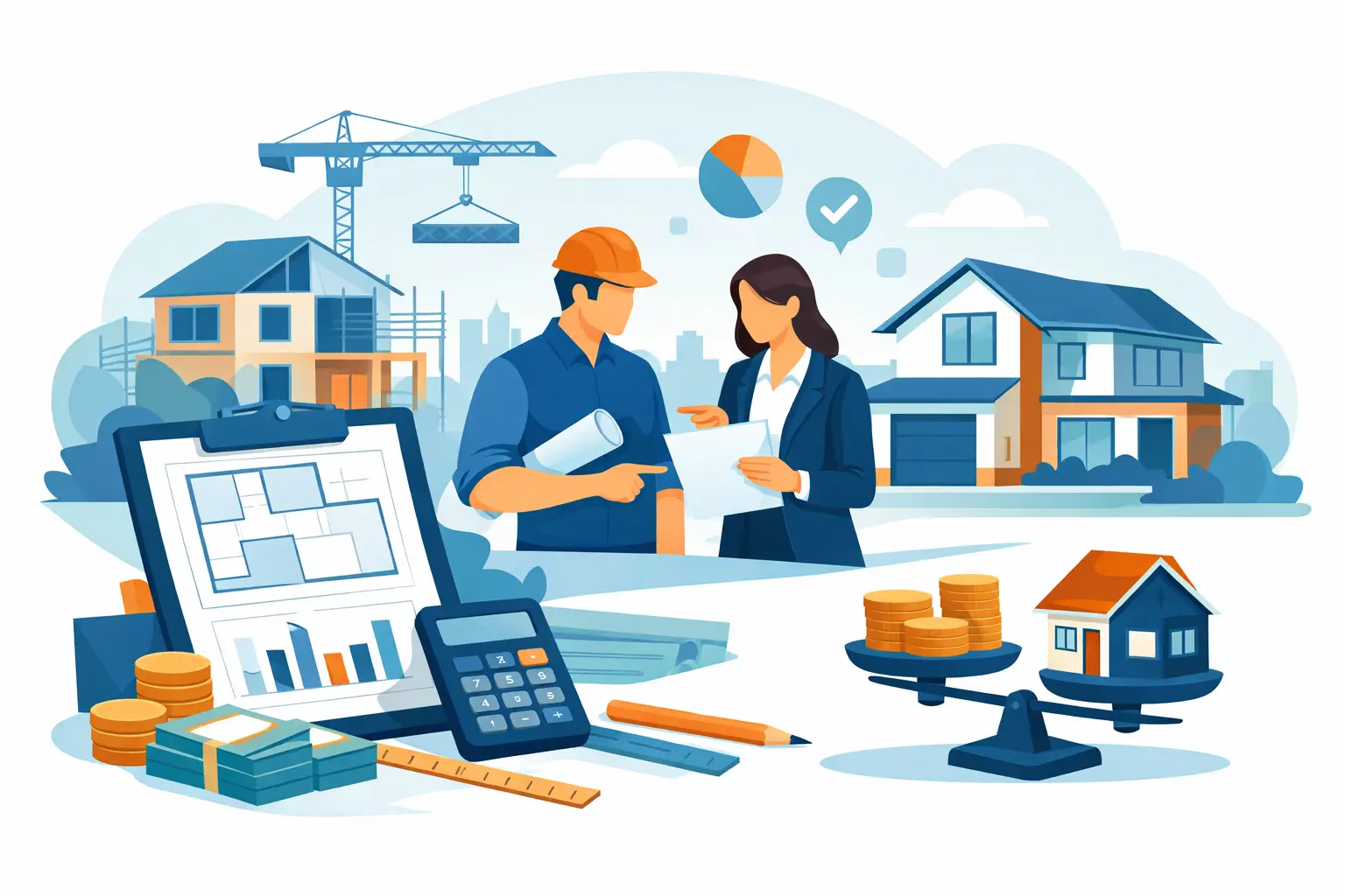 Presupuesto real para obra residencial